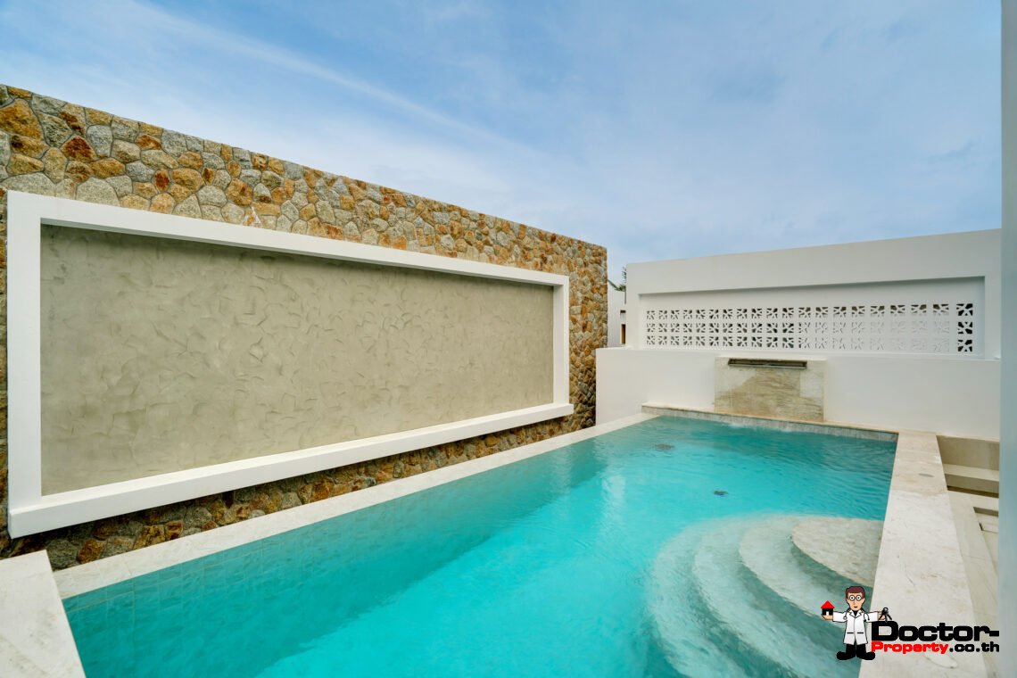 New 3 Bedroom Private Pool Villa in Mae Nam, Koh Samui – For Sale